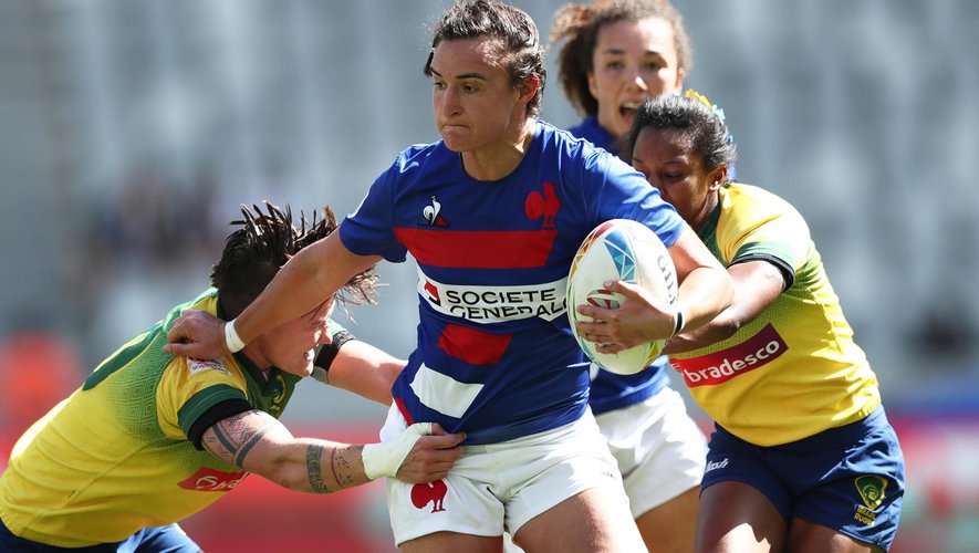 Rugby à 7 France féminin à Cape Town