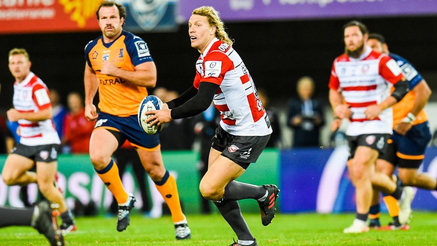 Champions Cup - Billy TWELVETREES (Gloucester), face à Montpellier.
