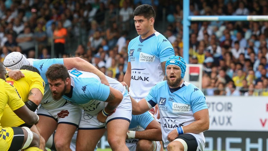 Top 14 - Filimo Taofifenua (Bayonne) contre Clermont