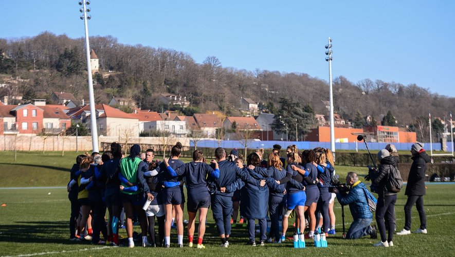 XV de France Féminin - Les Bleus à l'entraînement