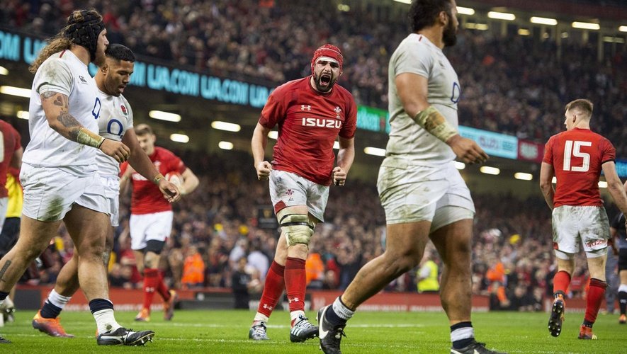 6 Nations 2019 - Cory Hill (Pays de Galles) contre l'Angleterre