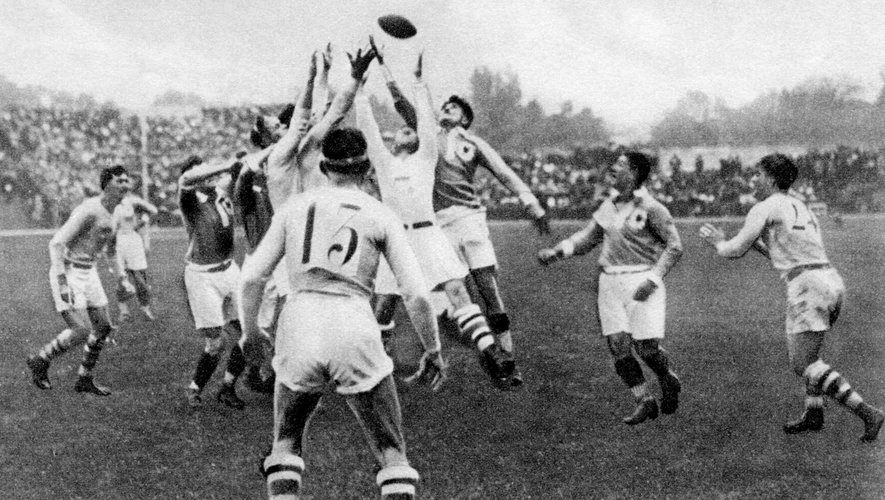 La compétition de rugby pendant les JO de 1924