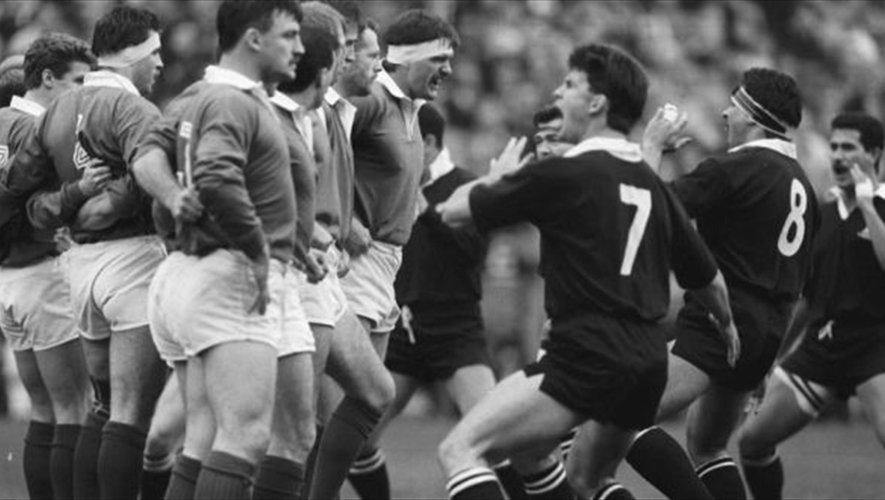 L'Irlande défie le haka des All Blacks en 1989