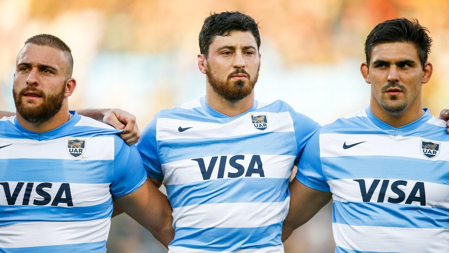 Mayco Vivas, Javier Ortega et Pablo Matera à la Coupe du monde 2019
