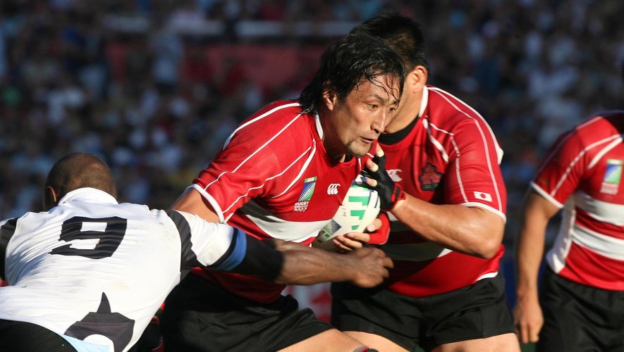 Coupe du monde 2007 - Hitoshi Ono (Japon) contre les Fidji