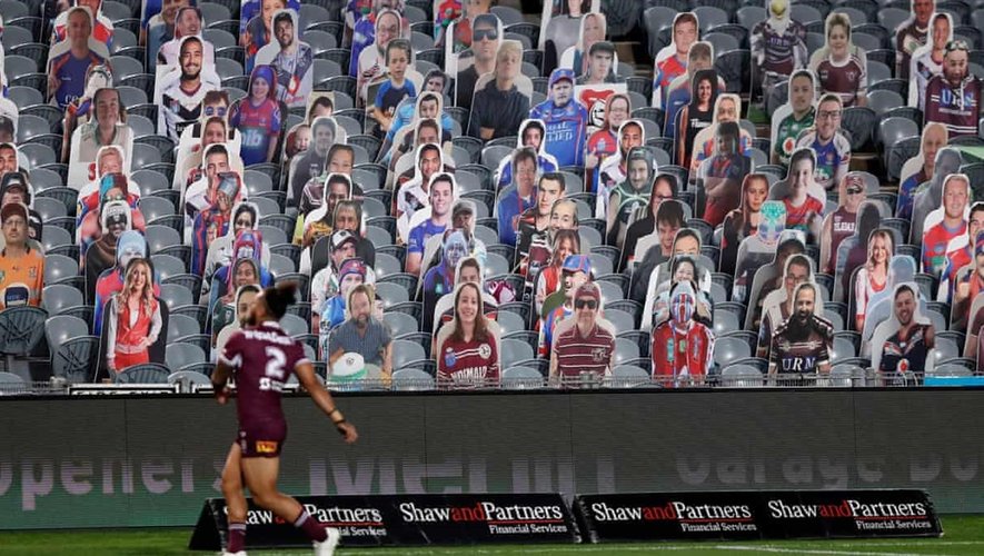 Rugby à XIII - La NRL avait démandé aux supporters de leur fournir une photo d'eux pour remplacer les vrais spectateurs