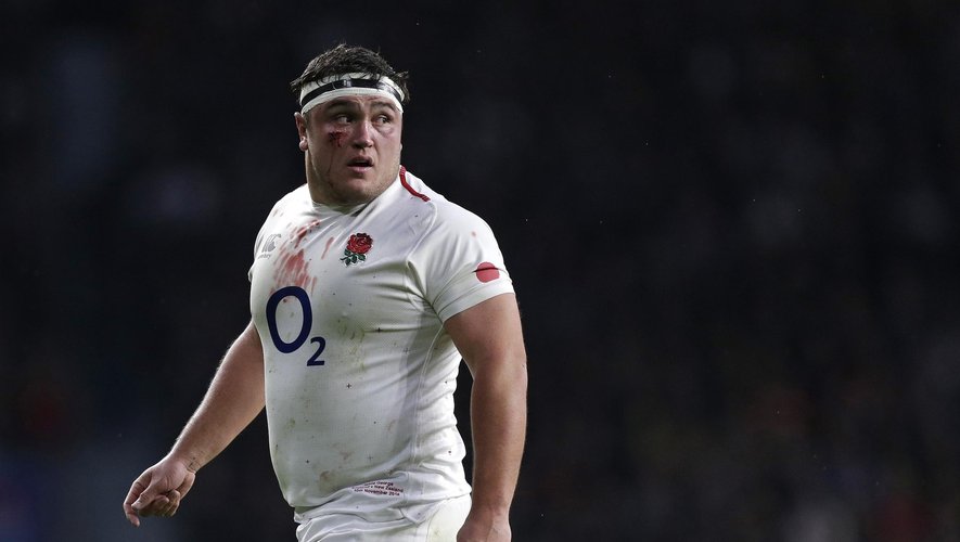 Jamie George of England during the Quilter International match between England and New Zealand at Twickenham Stadium on November 10, 2018 in London, United Kingdom.