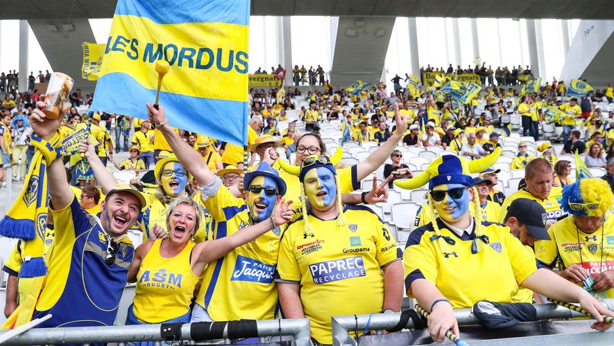Top 14 - Clermont supporters