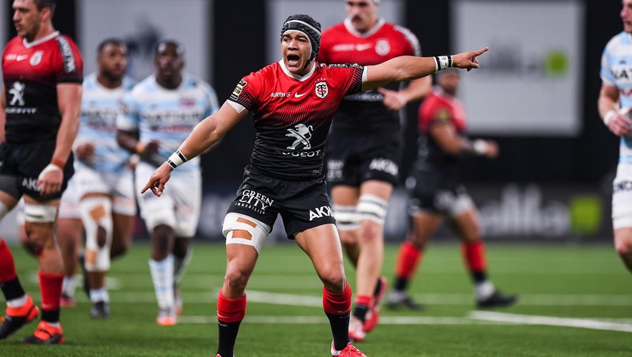Top 14 - Cheslin Kolbe (Toulouse), face au Racing 92.