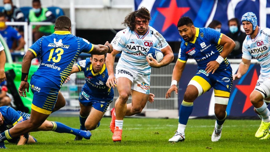 Champions Cup - Camille Chat (Racing 92) contre Clermont