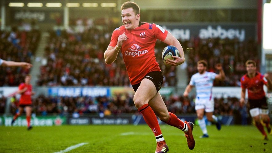 Champions Cup - Jocob Stockdale (Ulster) contre le Racing 92