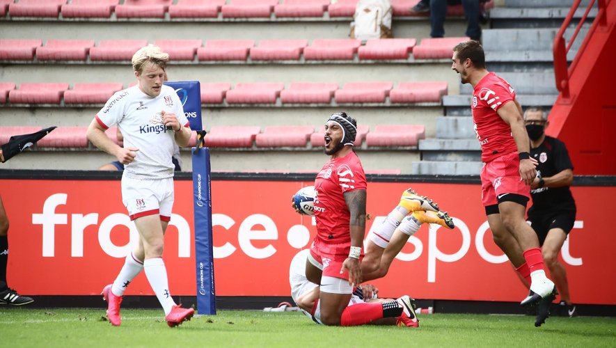 Champions Cup - Pita Ahki (Toulouse) contre l'Ulster
