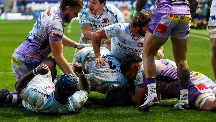 Champions Cup - Camille Chat (Racing 92) contre Exeter