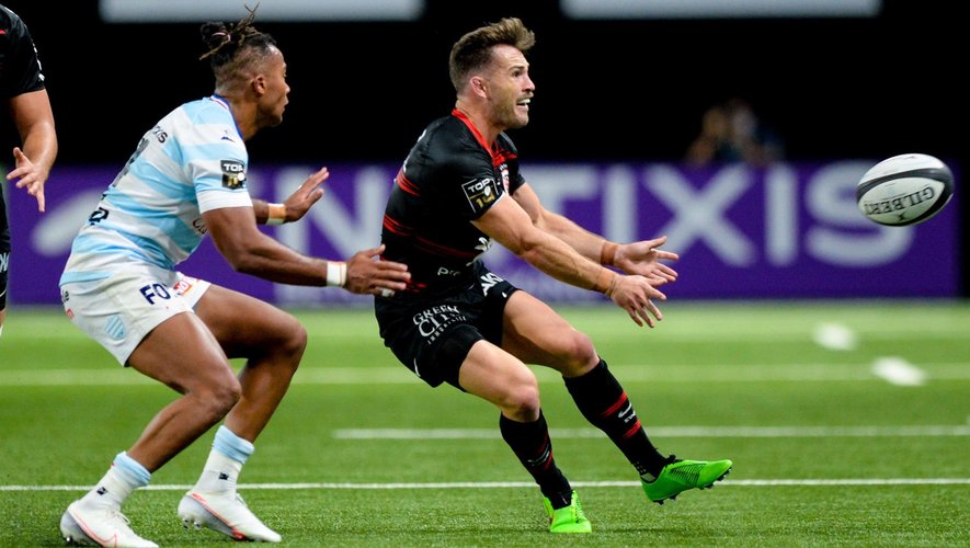 Top 14 - Zack Holmes (Toulouse) contre le Racing 92