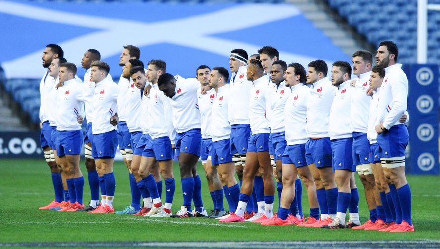 France rugby à Xv contre l'Ecosse