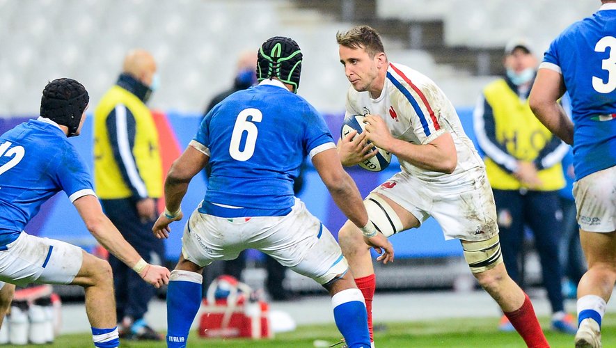 Autumn Nations Cup - Anthony Jelonch (France) contre l'Italie