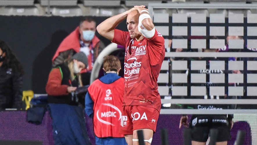 Sergio Parisse (Toulon) triste après la défaite face à Bristol