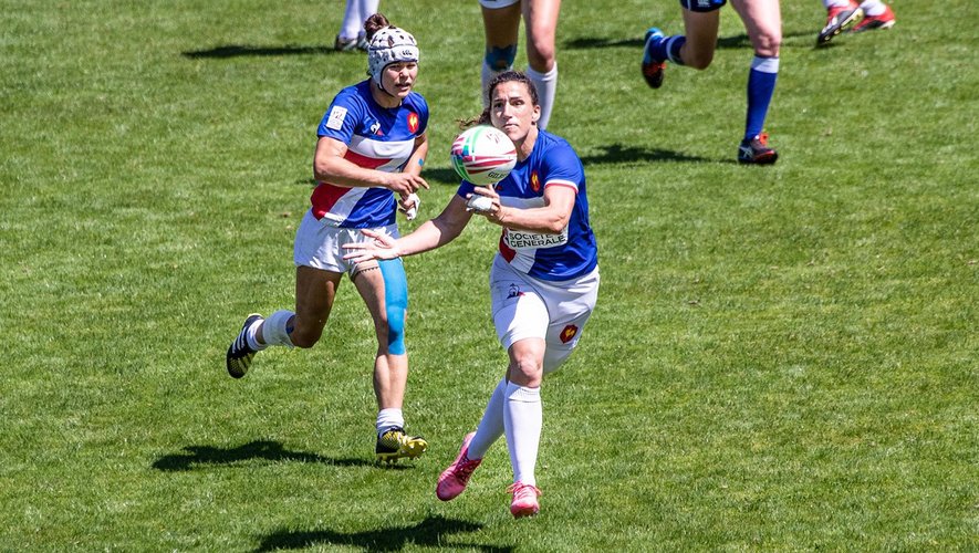 SEVENS - Fanny Horta (France) pendant le HSBC World Women's Rugby Sevens Series
