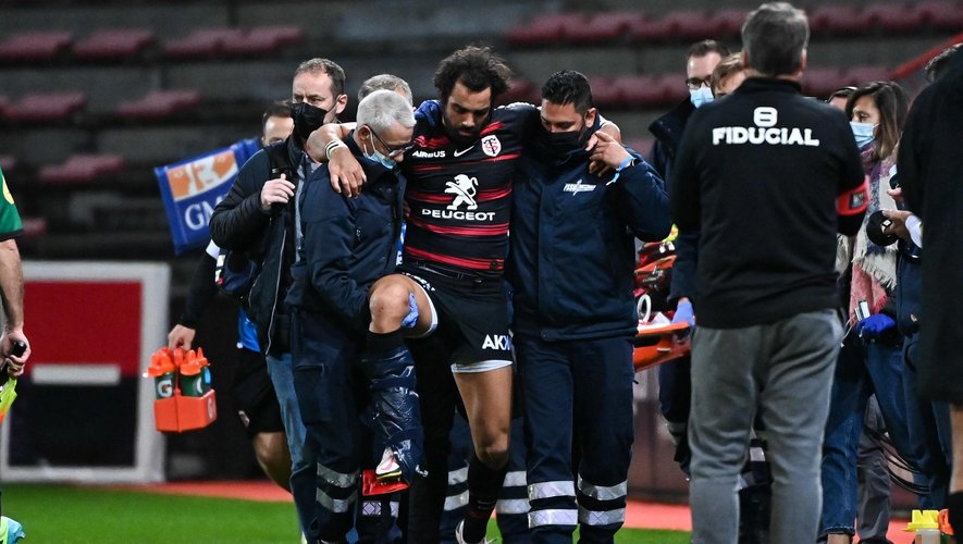 Top 14 - Yoann Huget (toulouse) face au Racing 92