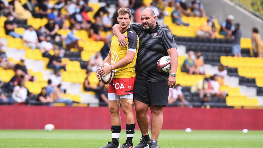Top 14 - Baptiste Serin et Patrice Collazo (Rugby Club Toulonnais)