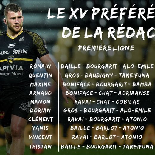 Top 14 - Le XV de la rédac