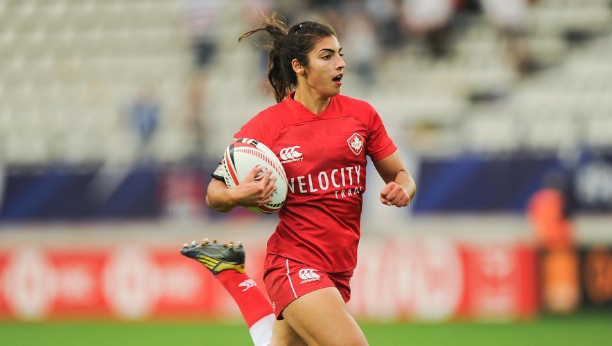 Seven - Bianca Farella a inscrit 18 essais en 2019/20, dernière saison complète de rugby à VII
