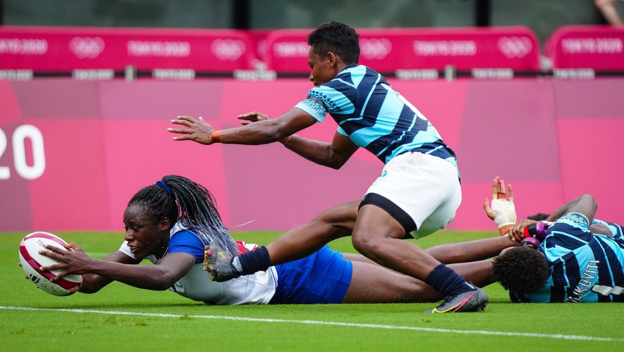 Séraphine Okemba - JO - Féminines - Rugby à sept