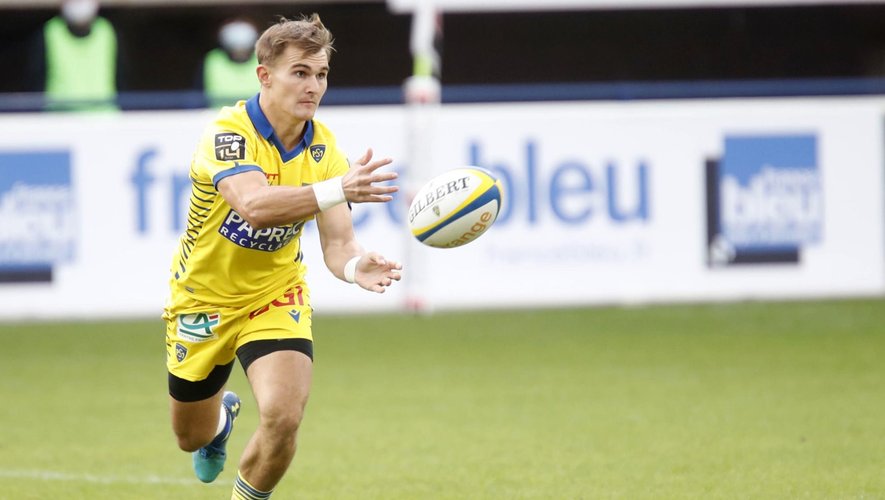 Top 14 - Bastien Pourailly (Clermont) contre Agen