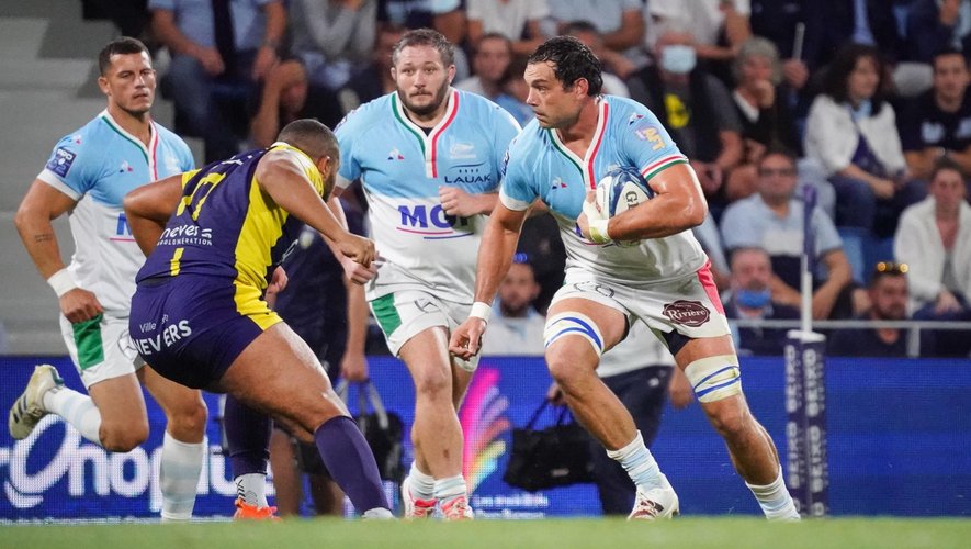 Pro D2 - Mariano Galarza (Bayonne) face à Nevers