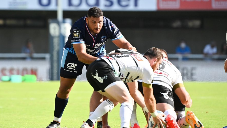 Top 14 - MHR - Mohamed haouas face à Brive.