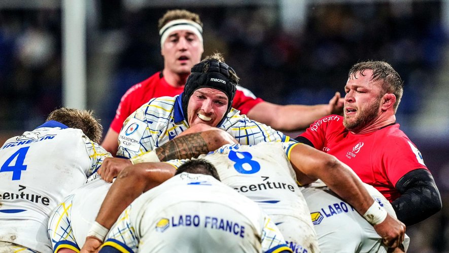 Champions Cup - Arthur Iturria (Clermont) face à l'Ulster