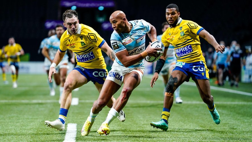 Top 14 - Teddy Thomas (Racing 92) face à Clermont