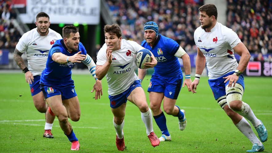 XV de France - Antoine Dupont - France/Italie