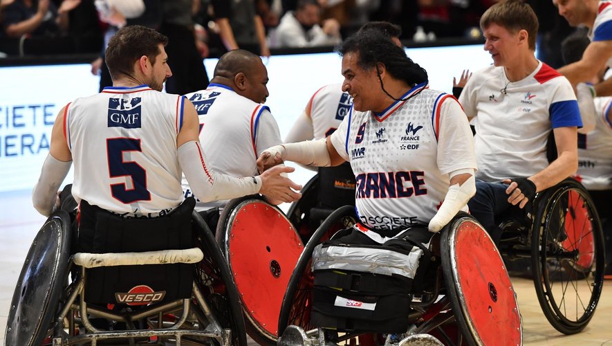 Euro de rugby-fauteuil - Ryadh Sallem (France)