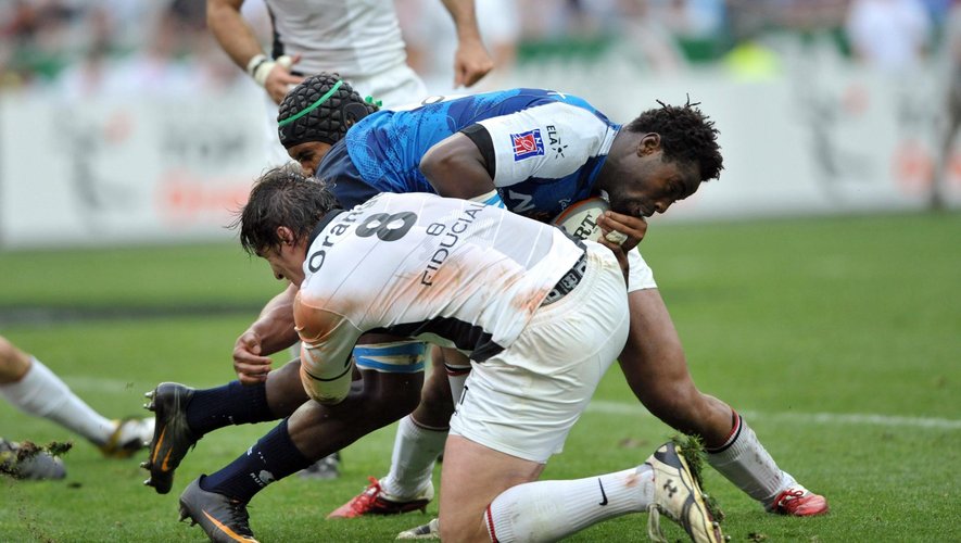 Fulgence Ouedraogo (Montpellier) - Finale Top 14 2011 contre Toulouse