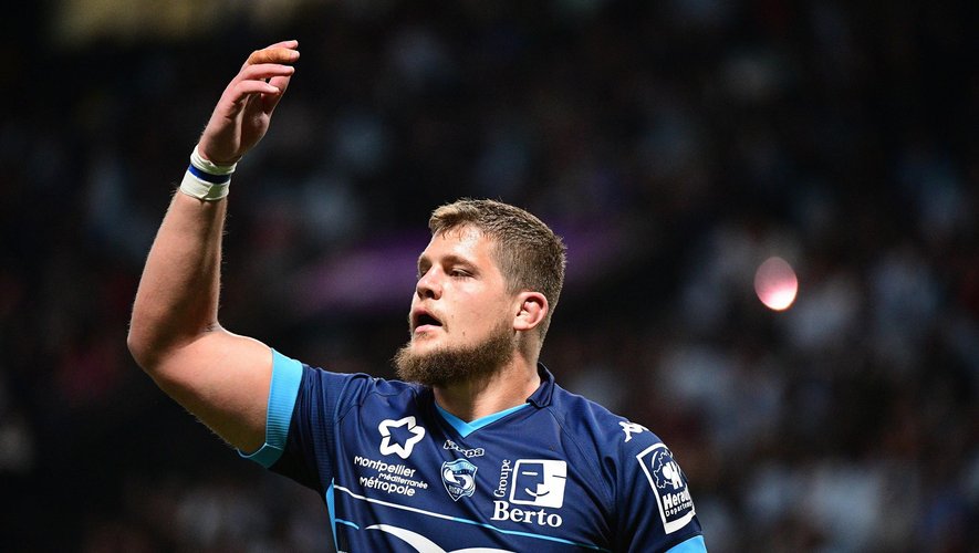 Top 14 - Paul Willemse (Montpellier) contre le Racing 92