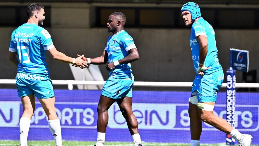 Champions Cup - Gabriel Ngandebe (Montpellier) a inscrit le premier essai du match face aux Harlequins