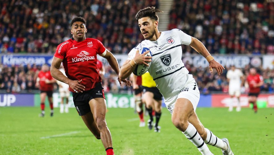 Champions Cup - Romain Ntamack (Toulouse) face à l'Ulster