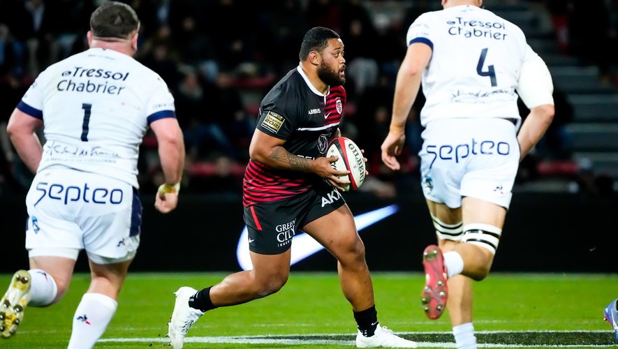 Top 14 - Rodrigue Neti (Toulouse) contre Montpellier