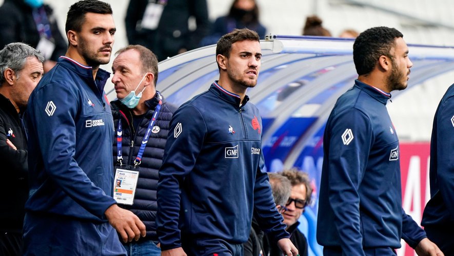 XV de France - Dylan Cretin, Melvyn Jaminet et Matthis Lebel