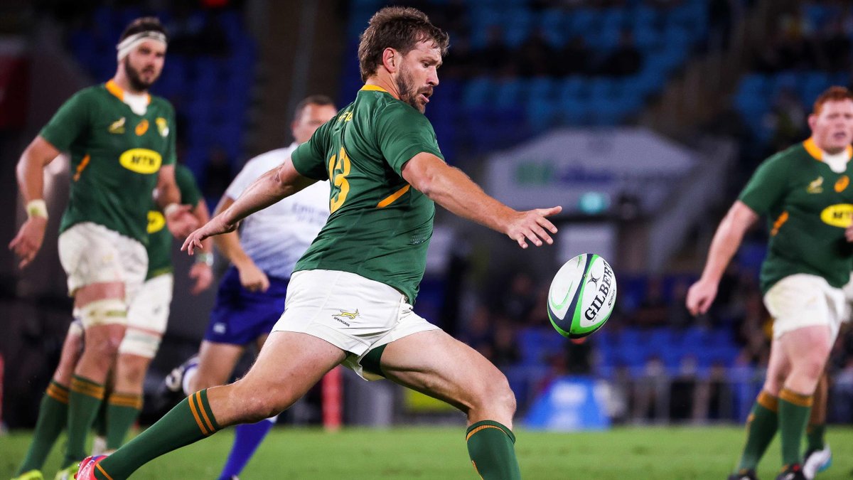 Steyn titulaire, Du Toit débute aussi... La composition des Springboks ...