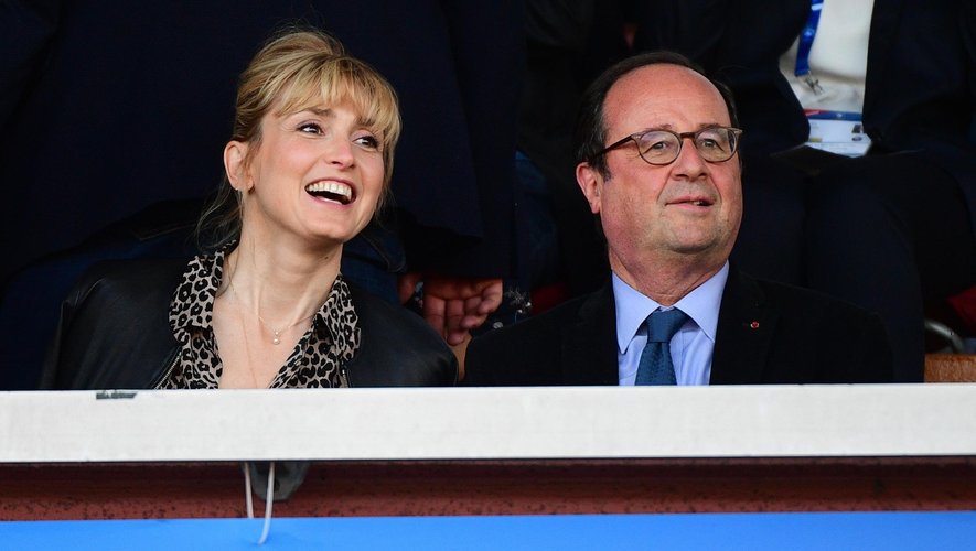 Julie Gayet et l'ancien président de la République François Hollande