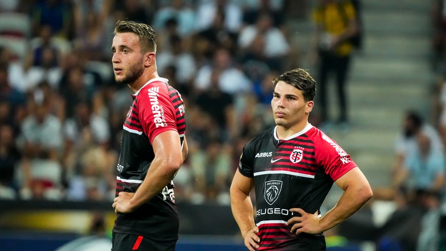 Anthony Jelonch et Antoine Dupont (Toulouse).