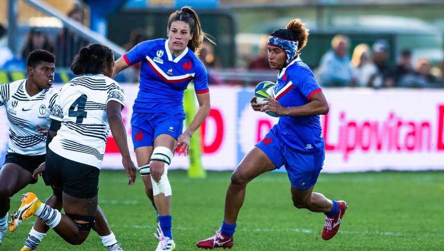Coupe du monde féminine 2022 - Maëlle Filipon (France) contre les Fidji