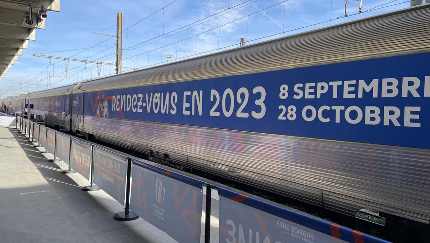 Coupe du monde 2023 - Le train de France 2023 Rugby Tour