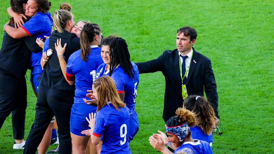 Coupe du monde féminine - Le sélectionneur-entraîneur du XV de France féminine Thomas Darracq