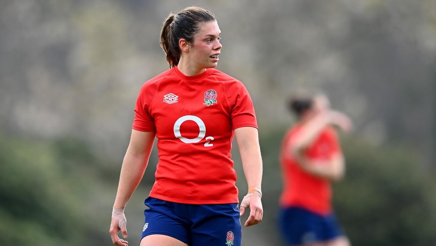 Helena Rowland in England training, Pennyhill Park on April 21, 2021 in Bagshot, England