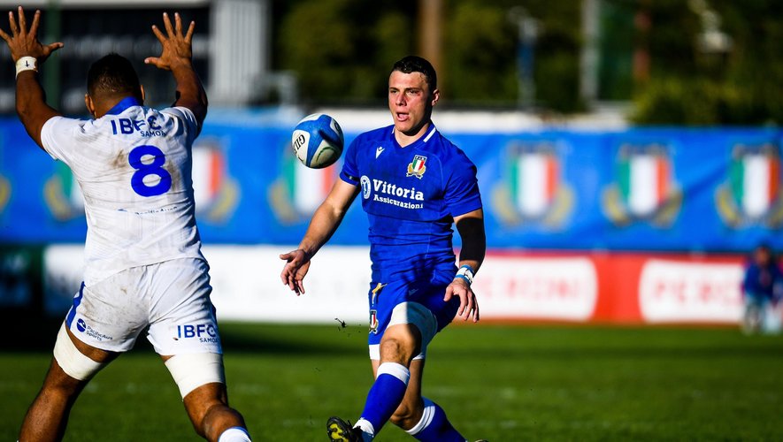 Test match - Paolo Garbisi (Italie) face aux Samoa