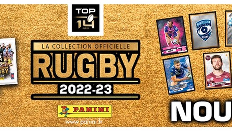 Panini Rugby - La collection officielle 2022-23.