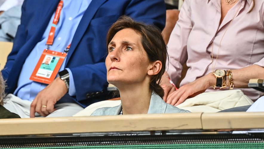 La ministre des Sports Amélie Oudéa-Castéra